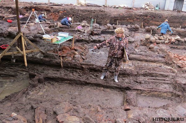 Раскопки в Вологде Раскопки в Вологде